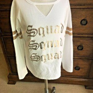 Women's Large T-Shirt by Place Rhinestone Glitter